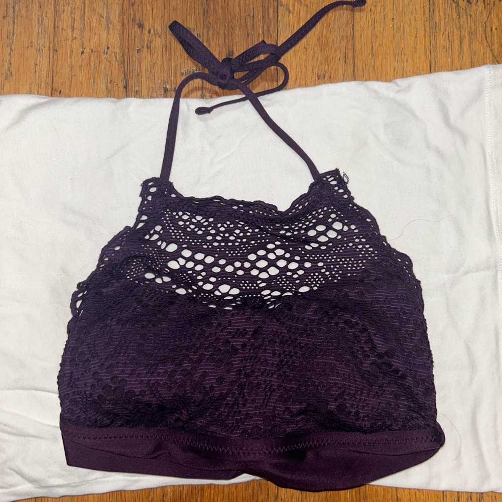 Purple Bikini Top